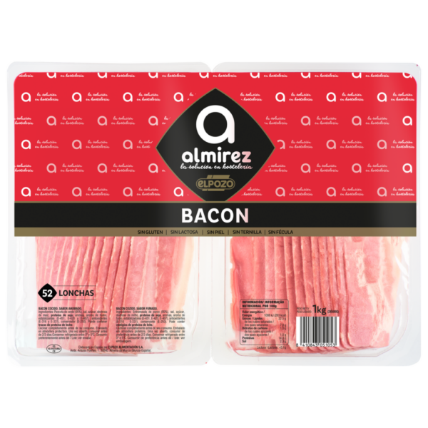 BACON LONCHAS 2X500GM ALMIREZ