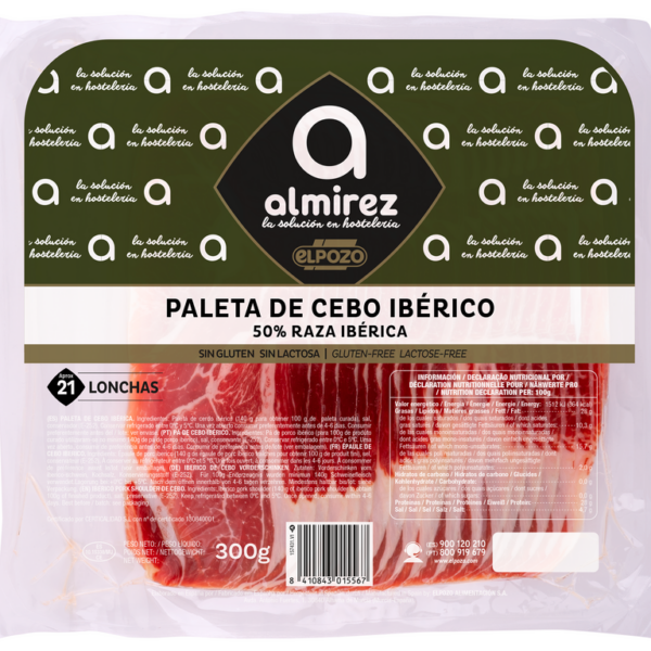 PALETA IBERICA LONCHAS 300GM ALMIREZ