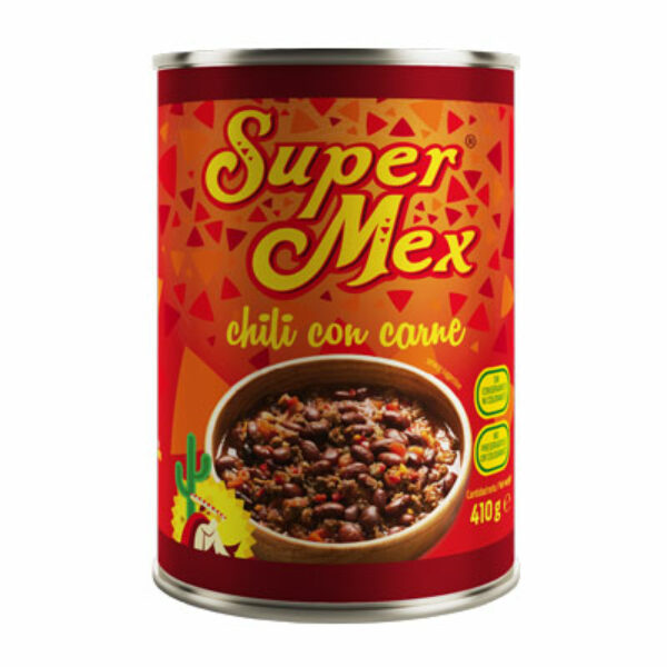 CHILI CON CARNE SUPER MEX 410GM