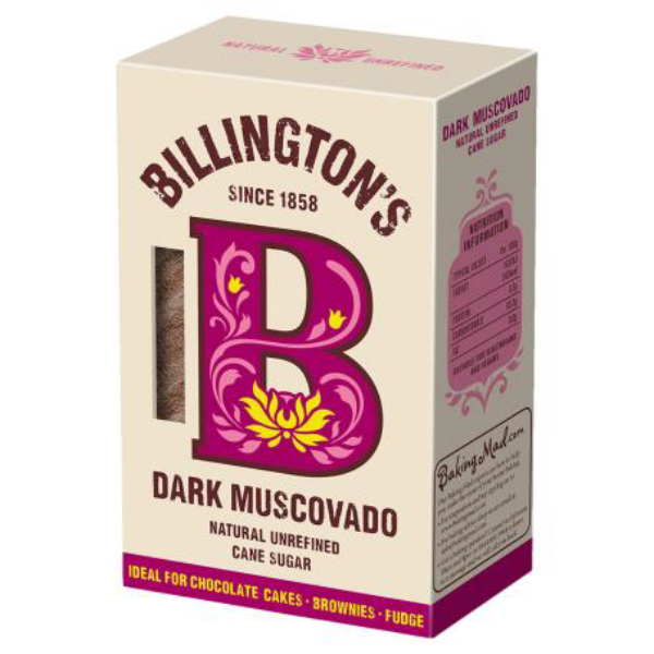 AZÚCAR BILLINGTON´S DARK MUSCOVADO 500GR