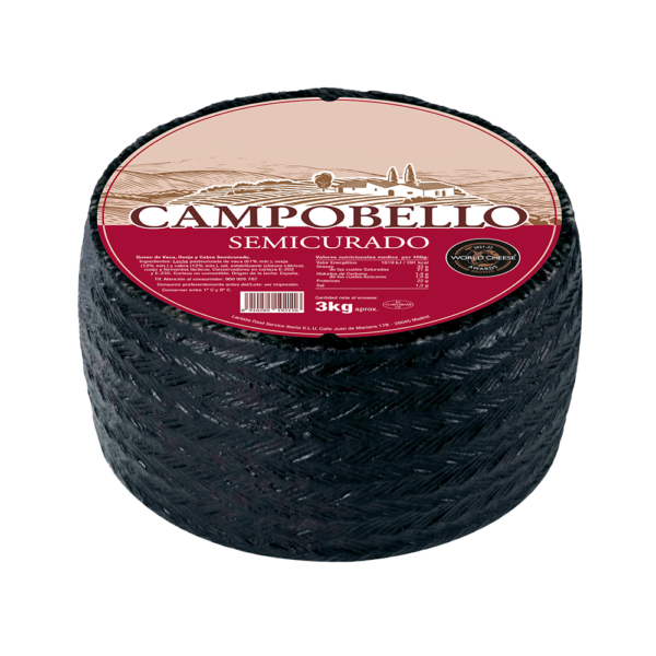 QUESO CAMPOBELLO SEMICURADO 3KG