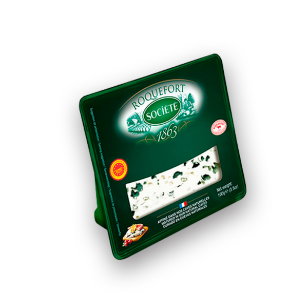 QUESO ROQUFORT SOCIÉTÉ CUÑA 100GR.