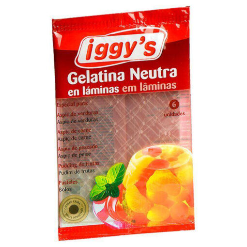 GELATINA NEUTRA EN LAMINAS