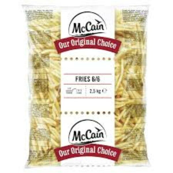 PATATAS FRITAS CONGELADAS CORTE 6X6 MC CAIN