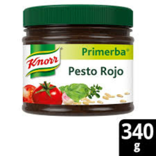 PRIMERBA PESTO ROJO KNORR 340GR