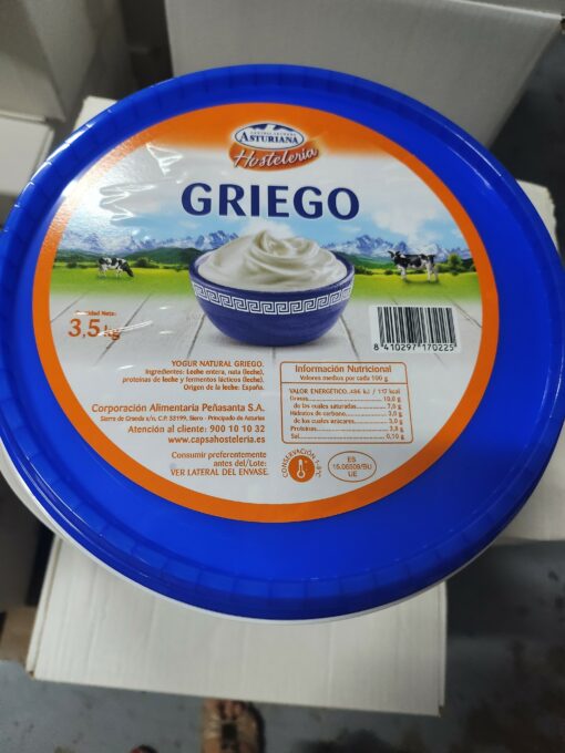 YOGUR GRIEGO CREMOSO 3.5KGS ASTURIANA