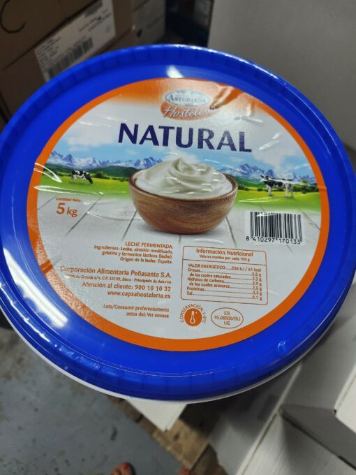 YOGUR NATURAL CREMOSO 5KGS ASTURIANA