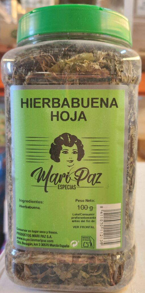 HIERBABUENA HOJA MARI PAZ