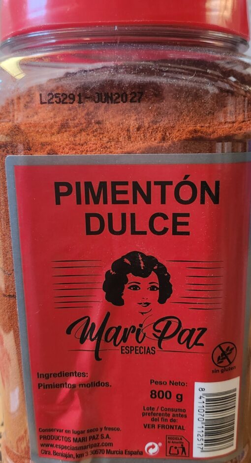 PIMENTON DULCE MARI PAZ