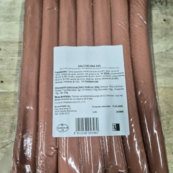 SALCHICHAS FRANKFURT XXL ELAN