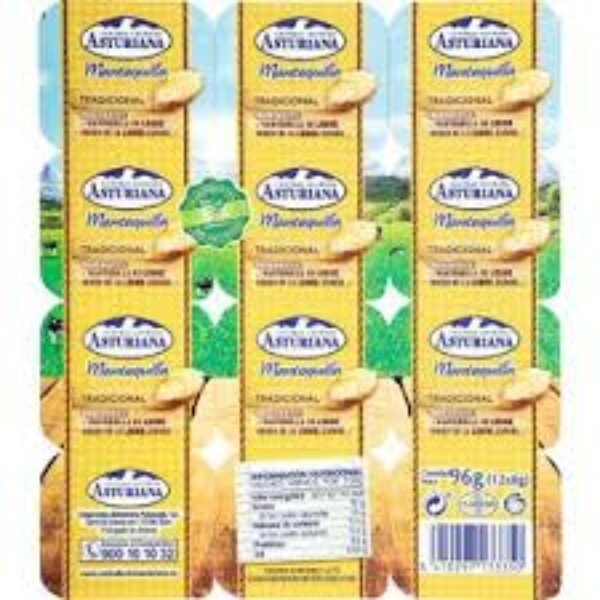 MANTEQUILLA MONODOSIS CENTRAL LECHERA ASTURIANA