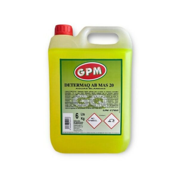 DETERMAQ AB MAS 20 AGUAS BLANDAS